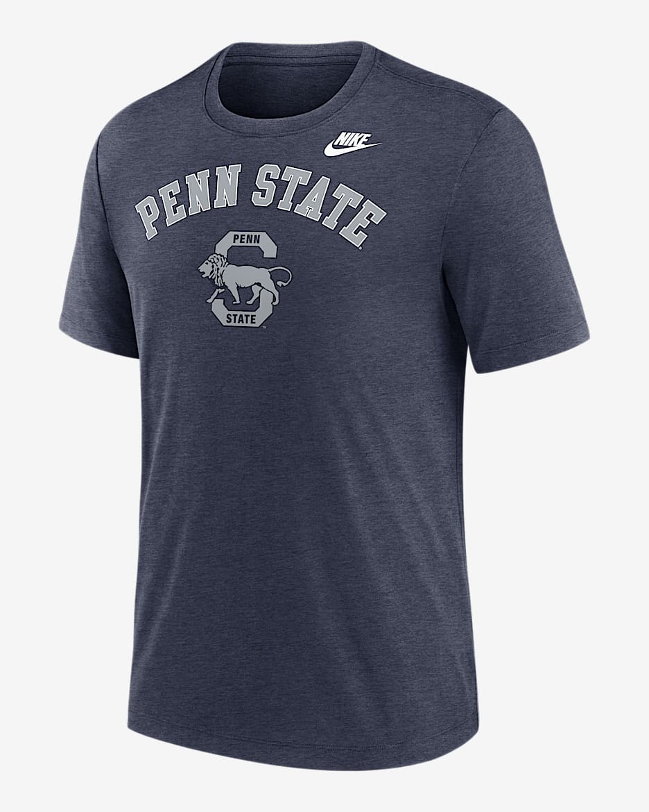 【NIKE】Penn State Nittany Lions Dri-FIT College T-Shirt Penn State Legacy Arch Men's Nike College T-Shirt. Nike.com